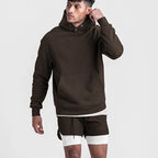 Men's Oversized Fleece Hoodie – Loose Fit Cotton Blend Sports Sweater