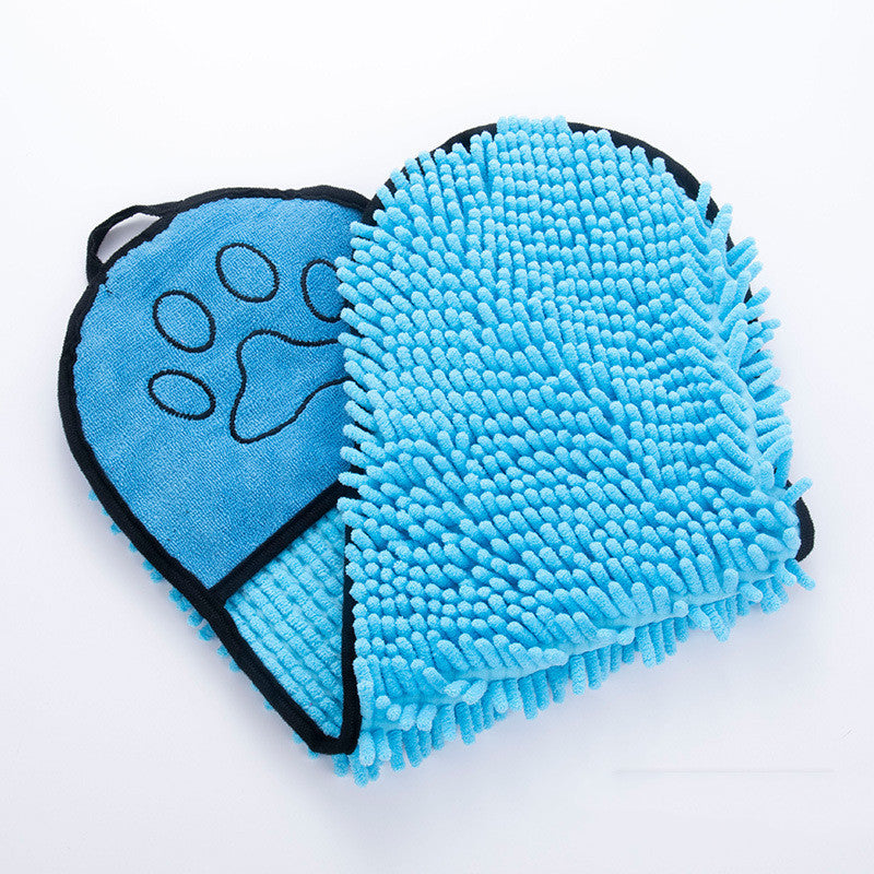 Super-Absorbent Microfiber Pet Towel | Quick-Dry Dog & Cat Bath Towel