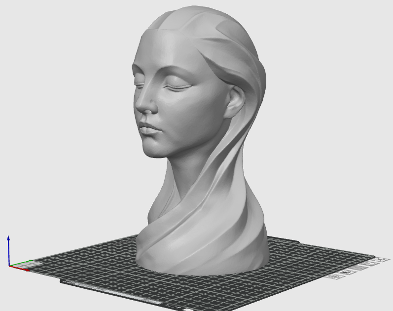 Flow Form Headphone Stand STL – Modern Sculptural Desk Organizer for 3D Printing