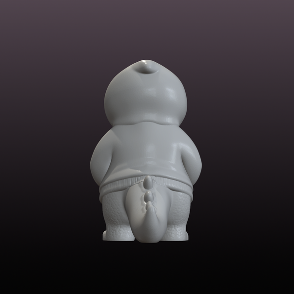 Hoodie Dino Figurine STL File – Dinosaur 3D Print Model