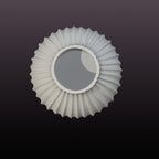 Ribbed Mini Vase STL File – Small Bud Vase 3D Print Decor