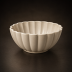 Scallop Bowl STL File – Decorative Ribbed Bowl 3D Print