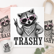 Trashy Raccoon PNG File | Funny Raccoon Shirt Design