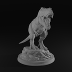 T-Rex Dinosaur Statue STL File – Prehistoric 3D Print Sculpture