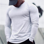 Men’s Quick-Dry Long-Sleeve Training Shirt | Lightweight Loose Fit Sports Top