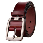 Men’s Retro Cowhide Leather Belt | Vintage Style
