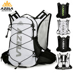 AZELA Reflective Cycling Hydration Pack – Lightweight Running & Biking Vest