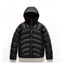 Men’s Hooded Down Jacket | Ribbed Winter Puffer Coat