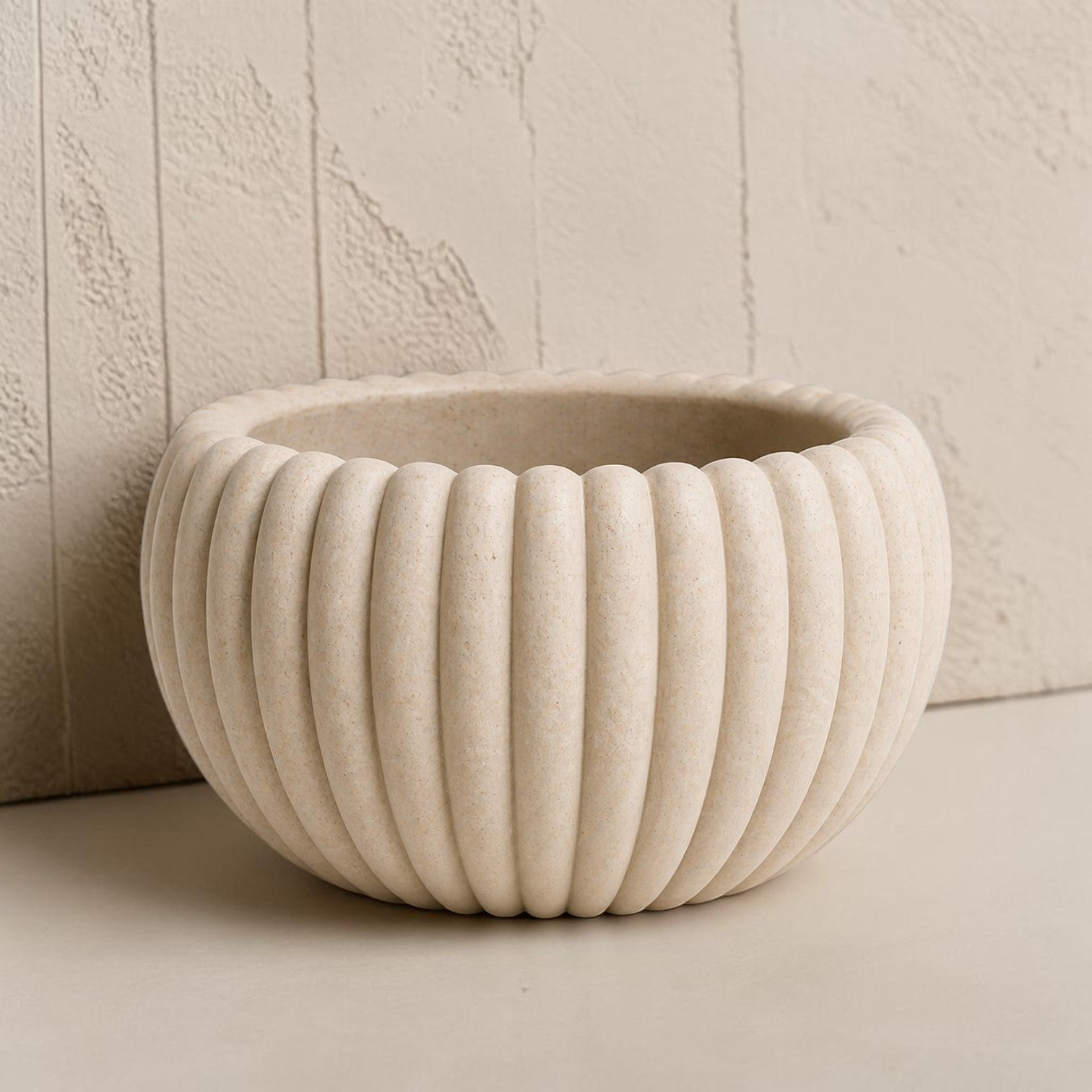 Fluted Planter & Decorative Bowl STL – 2-in-1 Minimal Design for 3D Printing Secondary image