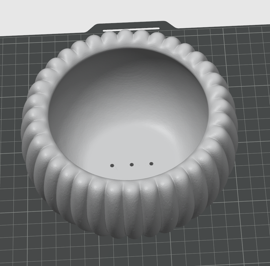 Fluted Planter & Decorative Bowl STL – 2-in-1 Minimal Design for 3D Printing
