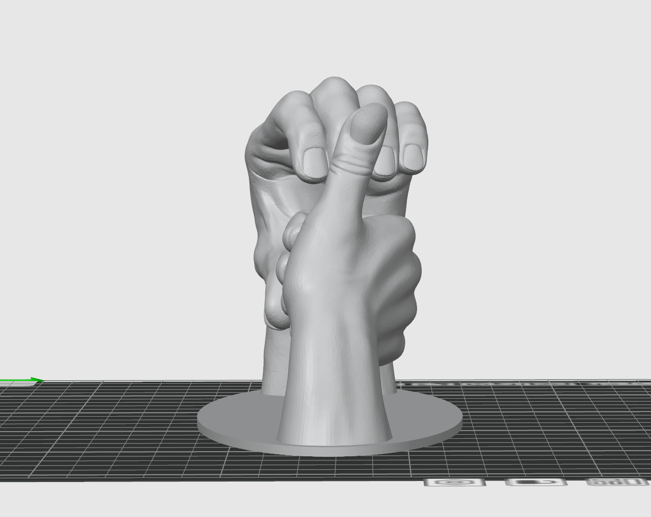 Friendzoned Sculpture STL – Modern Relationship Art 3D Print File
