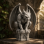 Gargoyle Guardian STL – Gothic Demon Statue 3D Print File
