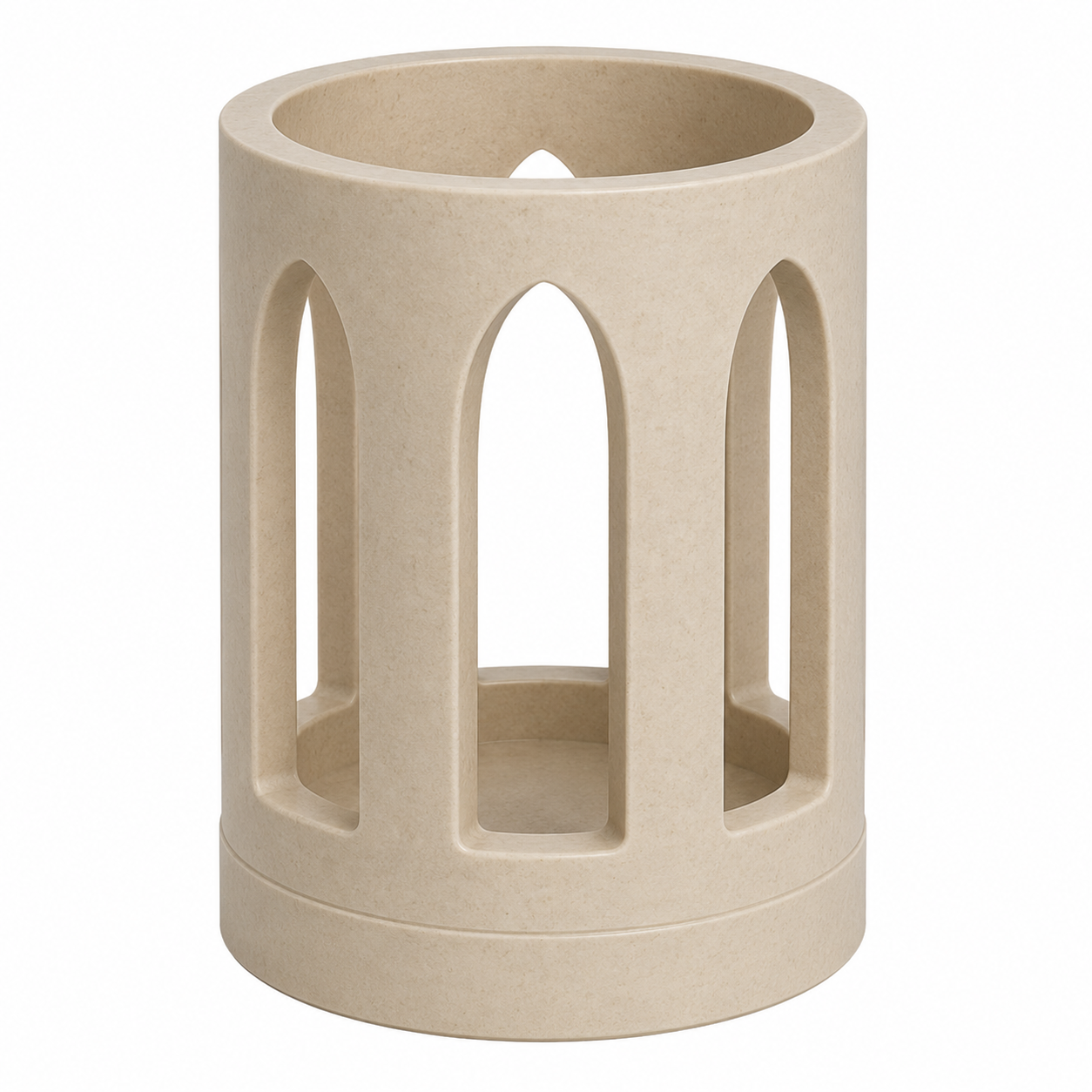 Gothic LED Candle Holder STL – Printable Lantern Decor 3D Print File