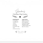 Recipe Cutting Board SVG Template | Laser Craft Design File