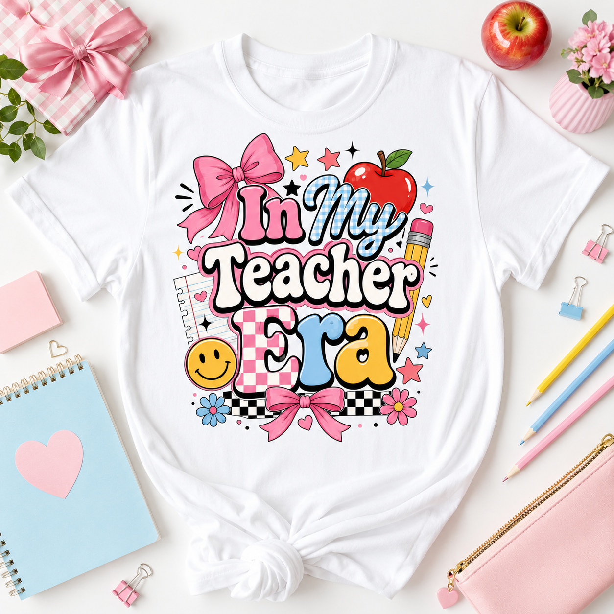 In My Teacher Era PNG File | Teacher Sublimation Shirt Design