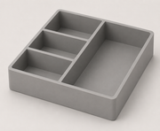 Minimalist Desk Organizer STL File – Modern Tray 3D Print