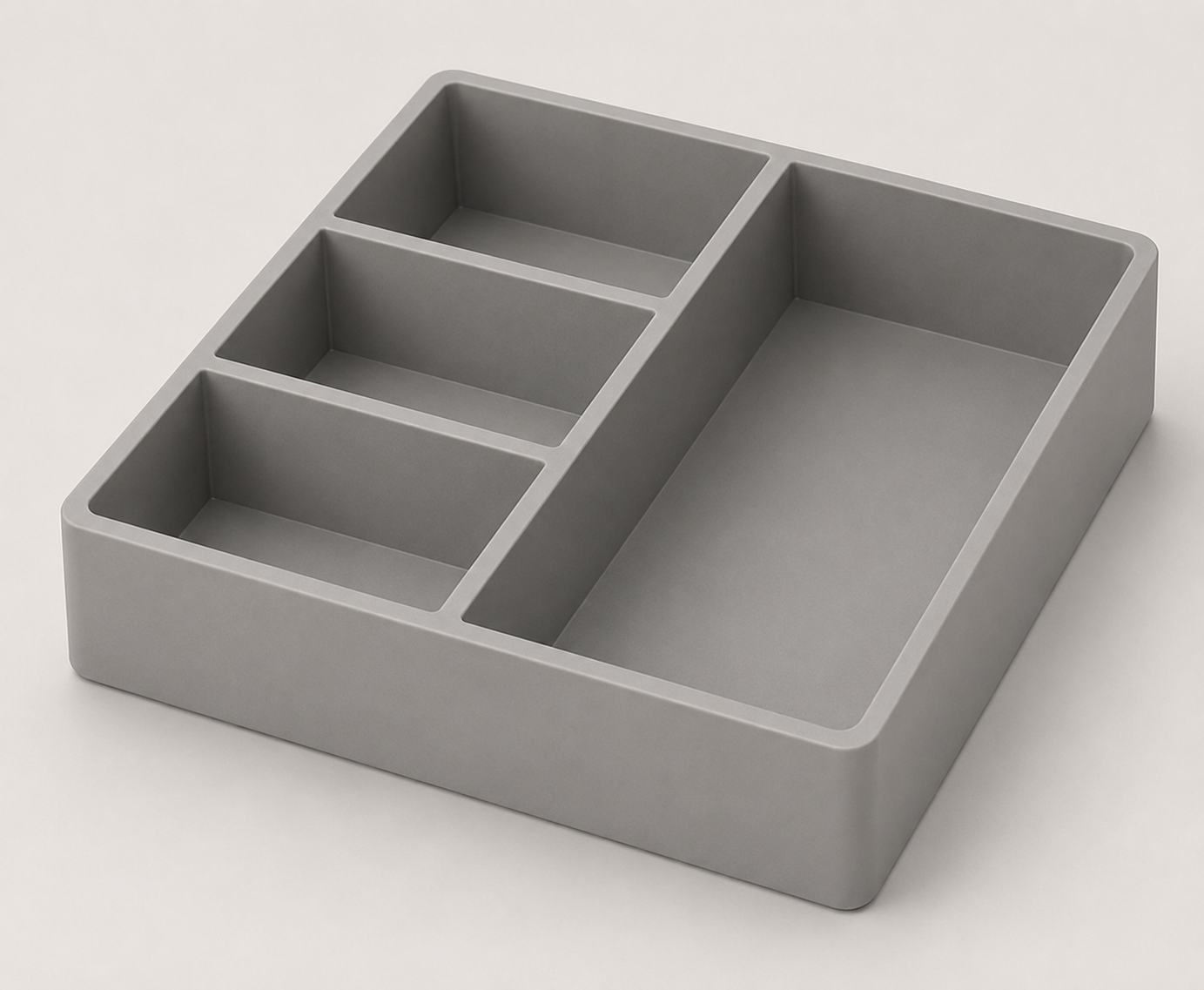 Minimalist Desk Organizer STL File – Modern Tray 3D Print