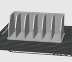 Minimalist Document Organizer STL File – Desk File Holder 3D Print