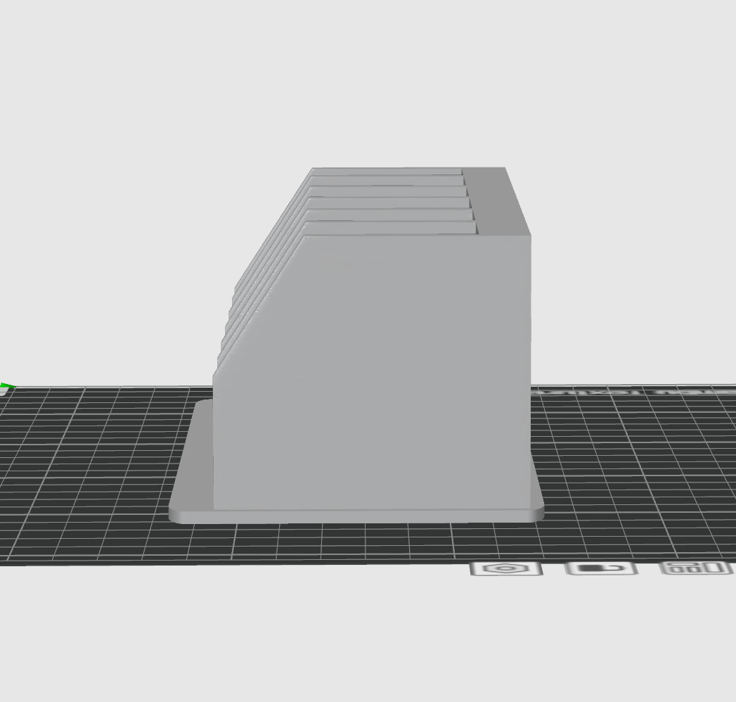 Minimalist Document Organizer STL File – Desk File Holder 3D Print