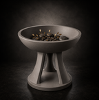 Modern Pedestal Bowl STL File for 3D Printing Minimalist Decor