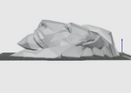 Lion Wall Art STL – Geometric 3D Wall Decor with Keyhole Mount - Low Poly Lion Head