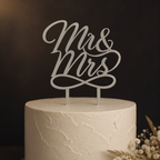 Mr & Mrs Cake Topper STL File – Wedding 3D Print Model