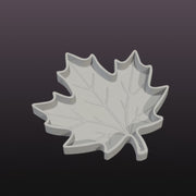 Maple Leaf Tray STL File – Fall Home Decor 3D Print Model