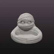 Mummy Desk Organizer STL File – Halloween Trinket Tray, Jewelry Dish & 3D Print Catchall
