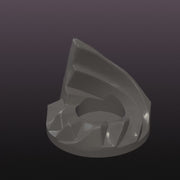 Spiral LED Tealight Holder STL File | Modern 3D Print Candle Decor