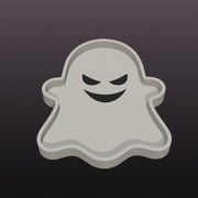 Halloween Ghost Candy Tray STL File | 3D Printable Spooky Candy Bowl with Recessed Face