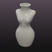 Female Torso Vase STL File – 3D Printable Woman Body Flower Vase Modern Sculptural Home Decor