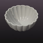 Scallop Bowl STL File – Decorative Ribbed Bowl 3D Print