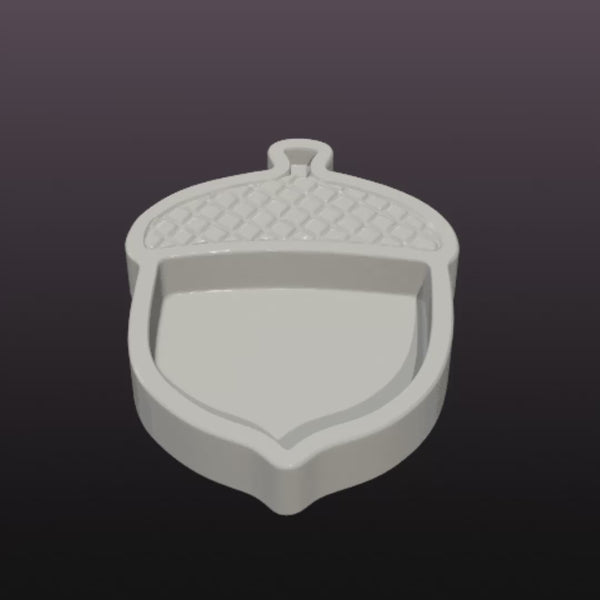 Acorn Catchall Tray STL File – Fall Organizer for 3D Printing