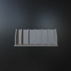 Minimalist Document Organizer STL File – Desk File Holder 3D Print