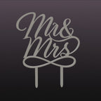 Mr & Mrs Cake Topper STL File – Wedding 3D Print Model