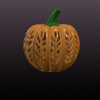Pumpkin Tealight Holder STL | Halloween LED Candle Lantern 3D Print File