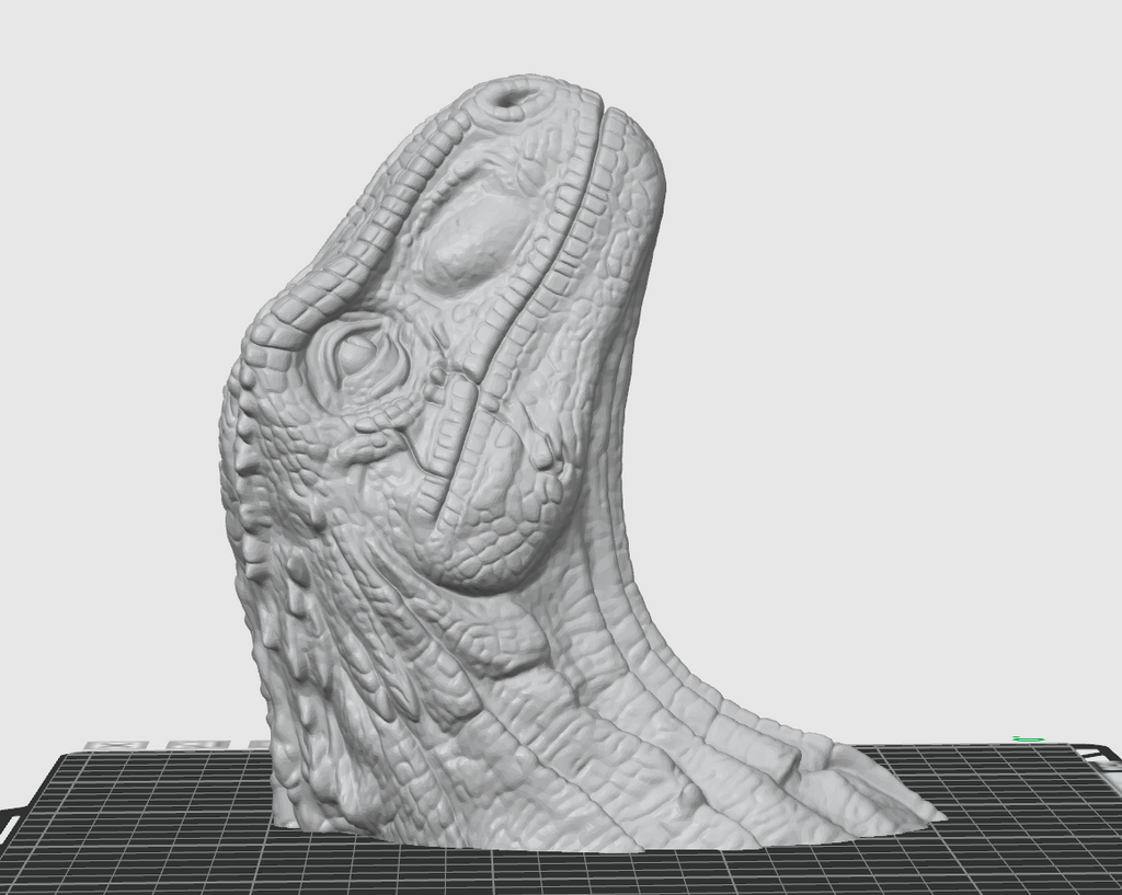 Velociraptor Wall Art STL – Modern Dinosaur - Raptor 3D Print File
