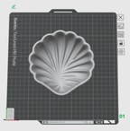 3D Print Shell Jewelry Dish STL | Coastal Catchall Organizer Bowl File