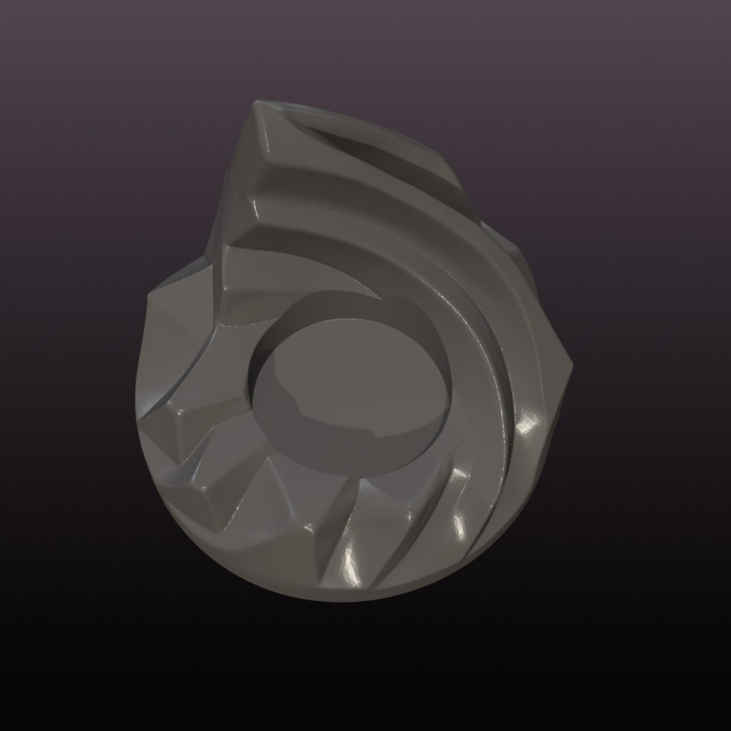 Spiral LED Tealight Holder STL File | Modern 3D Print Candle Decor