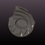 Spiral LED Tealight Holder STL File | Modern 3D Print Candle Decor