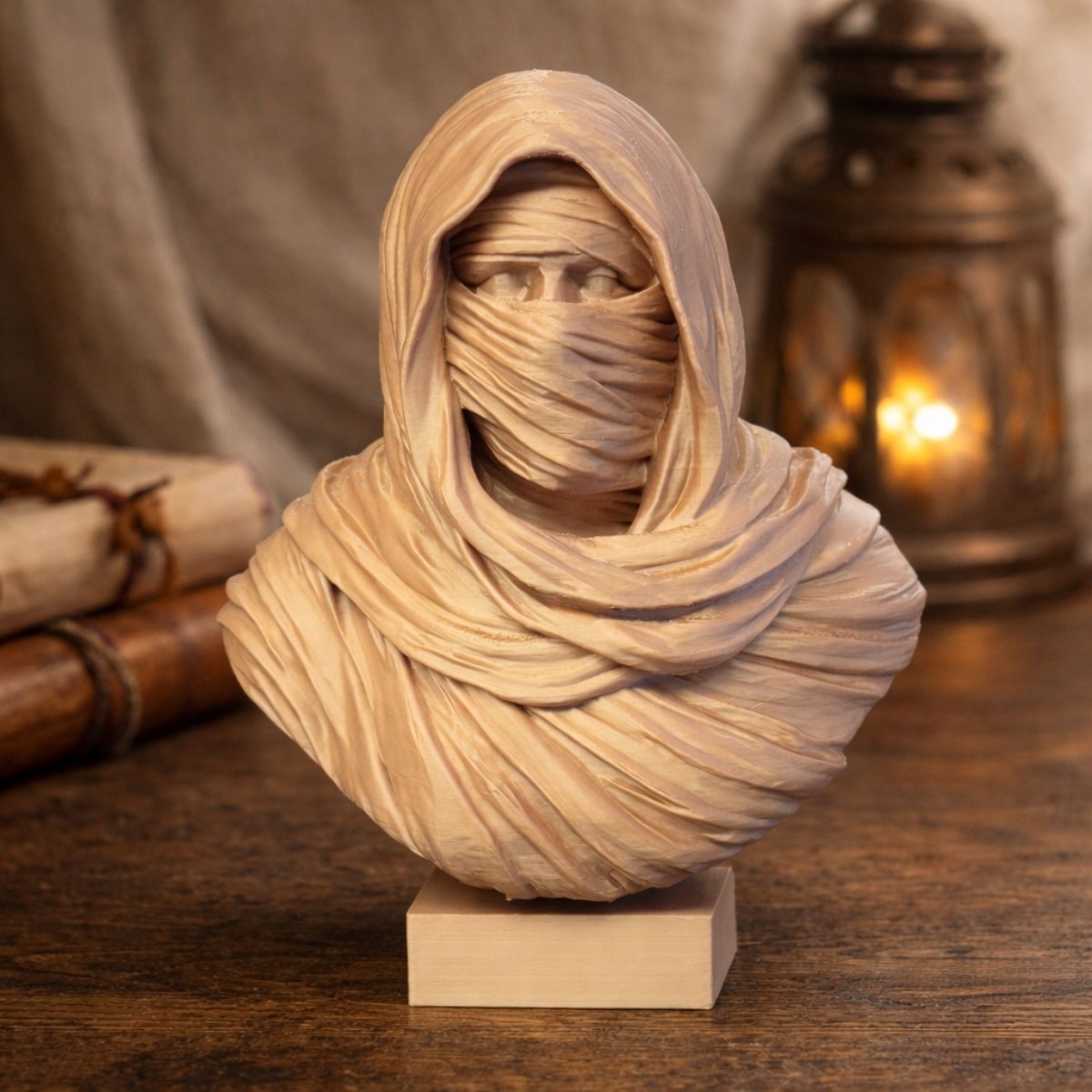 The Desert Nomad - Modern Minimalist Traveler Sculpture | 15cm & 20cm