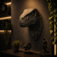 Velociraptor Wall Art STL – Modern Dinosaur - Raptor 3D Print File
