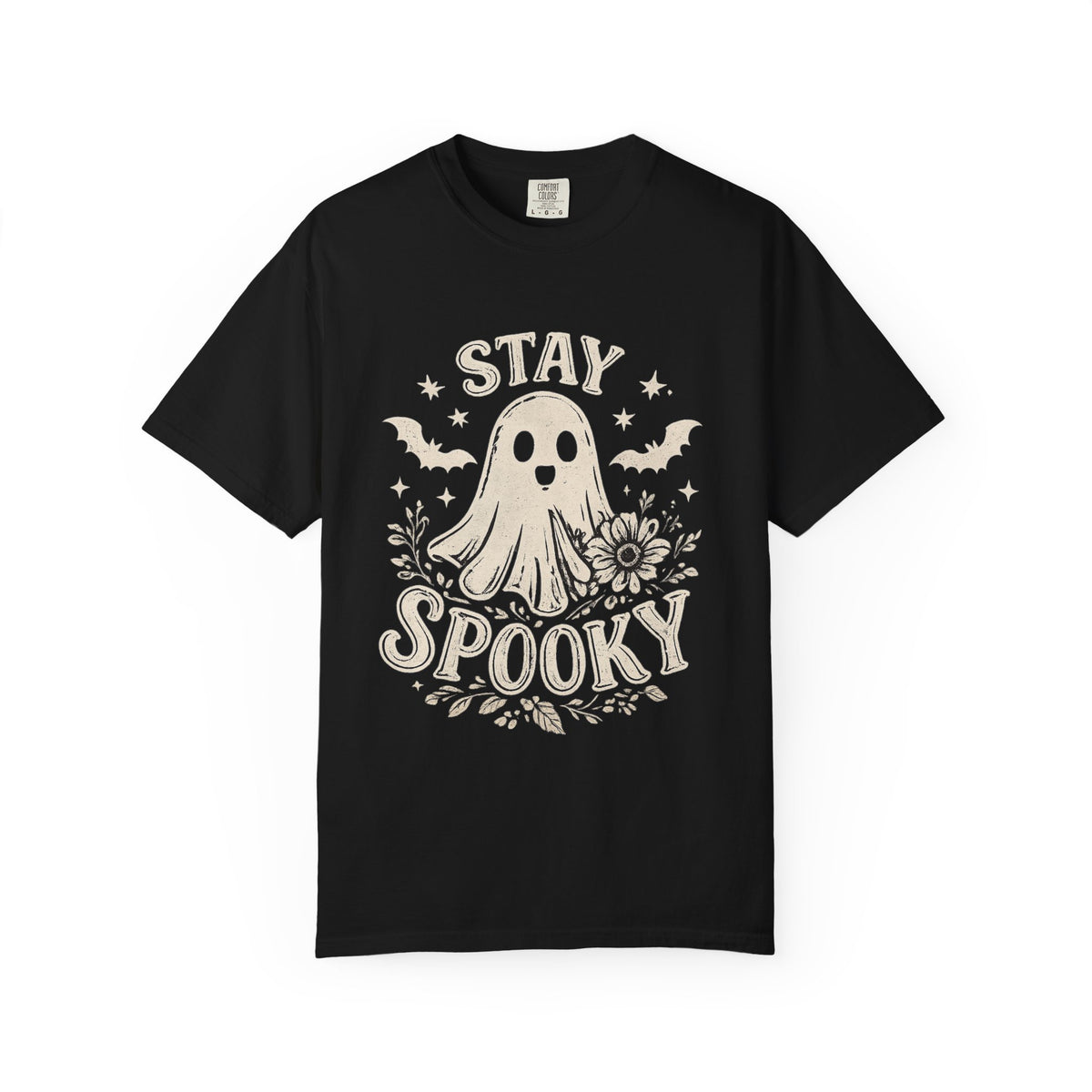 Stay Spooky Ghost PNG, Vintage Halloween Shirt Design, Cute Retro Ghost Sublimation File