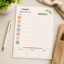 Weekly Meal Planner Printable with Large Grocery List – A4 & US Letter PDF